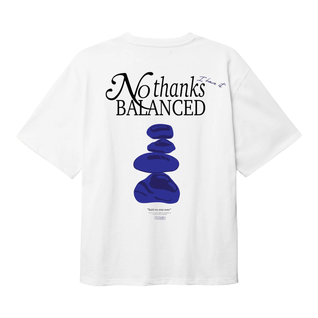 Baine Balance Tee - White