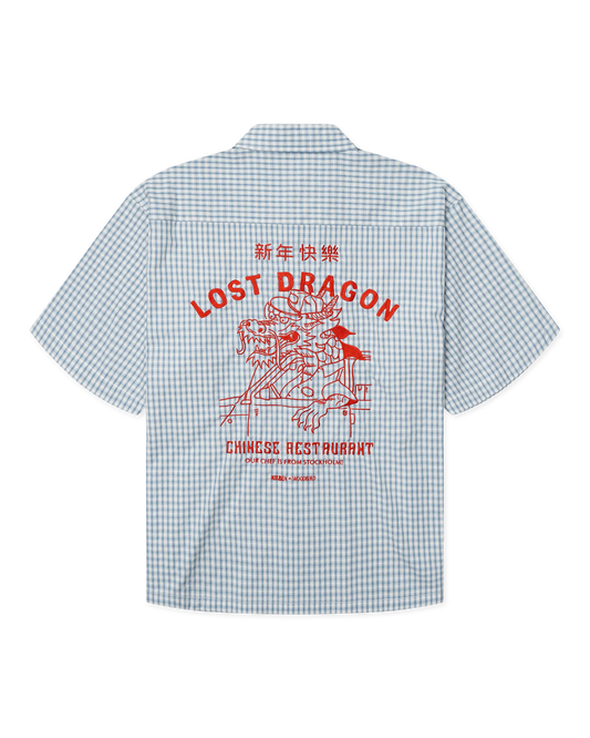 Dragon Shirt NIKBEN - Blue/White