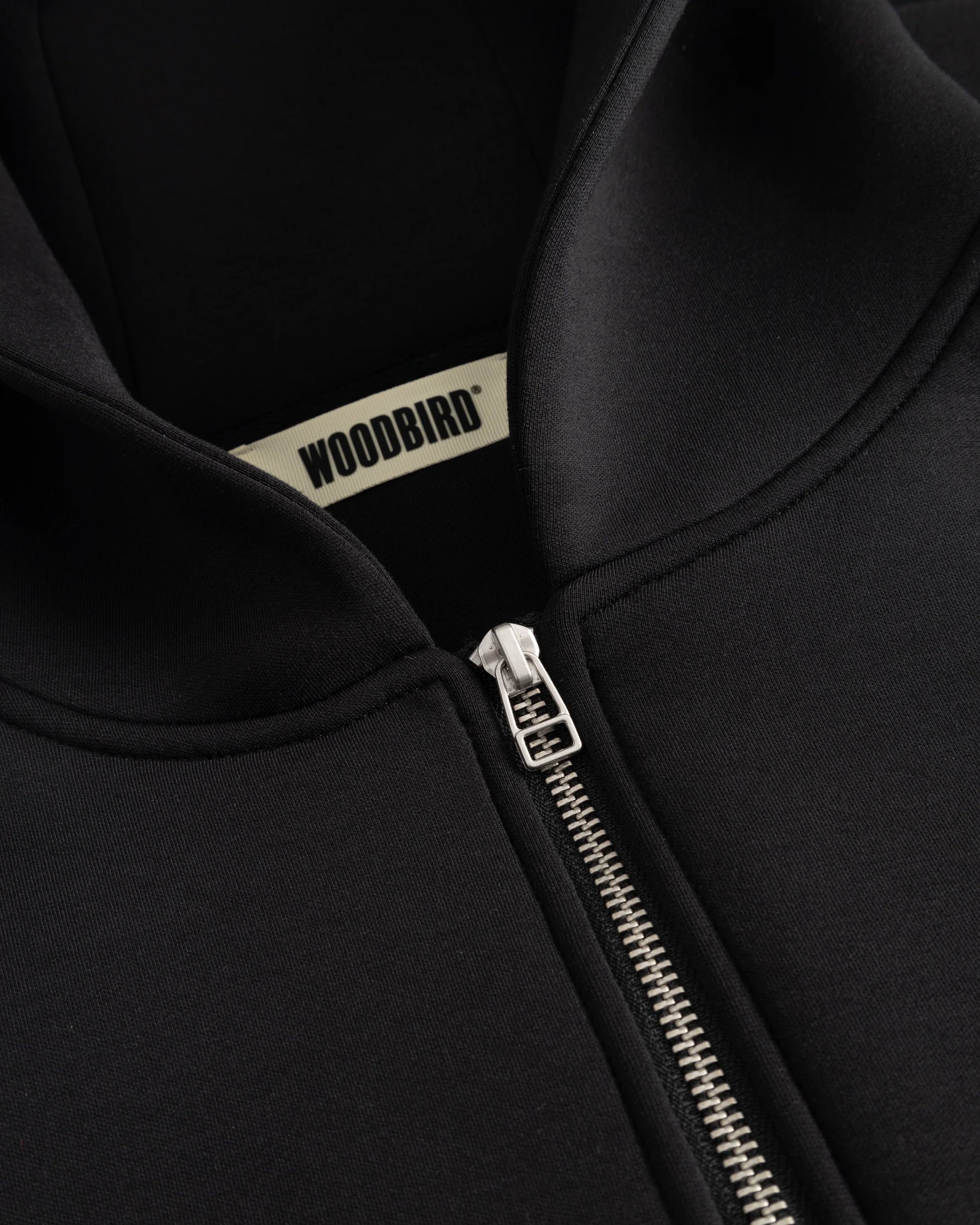 Fuji Scuba Zip Hoodie - Black