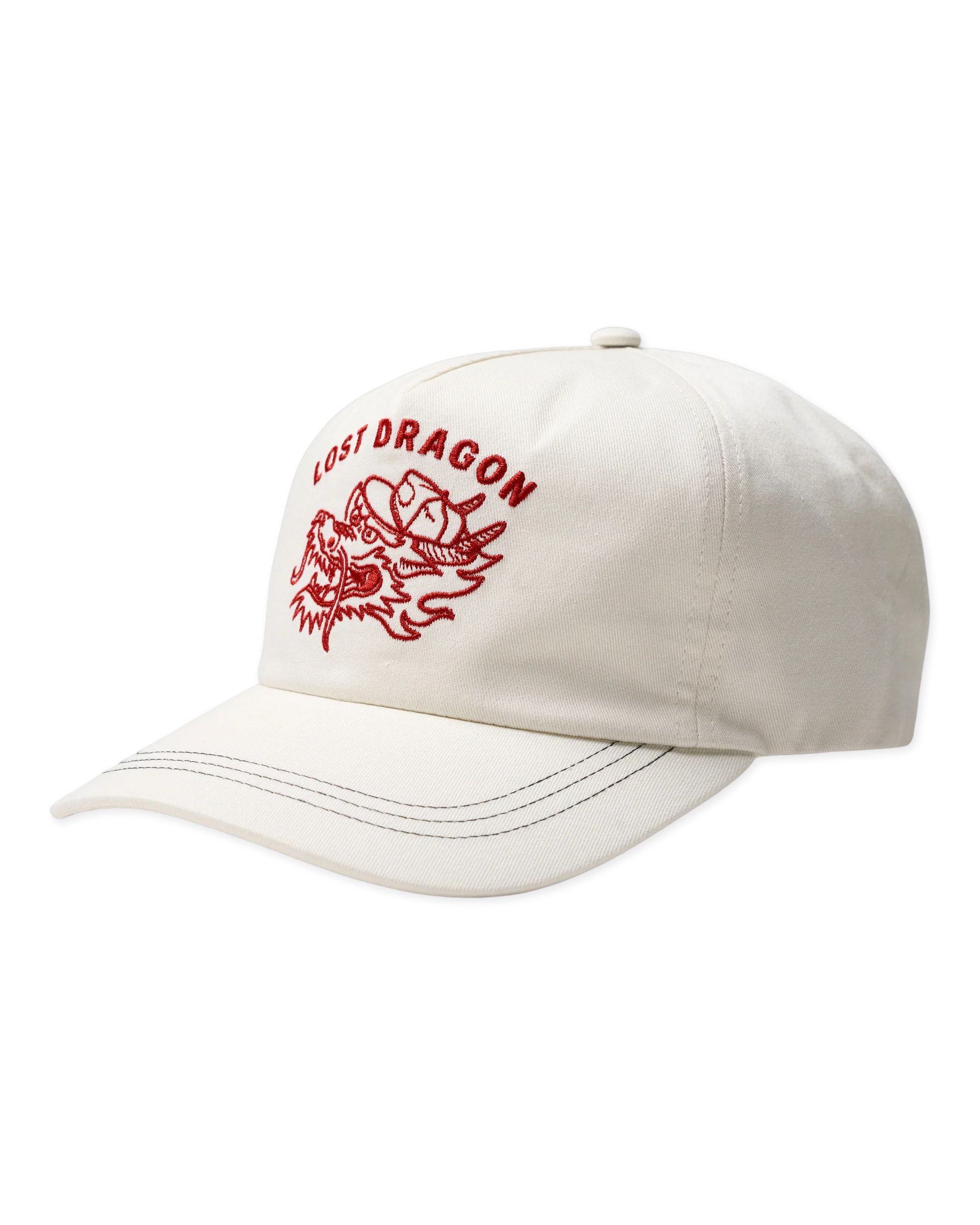 Nikben Dragon Cap - White/Red