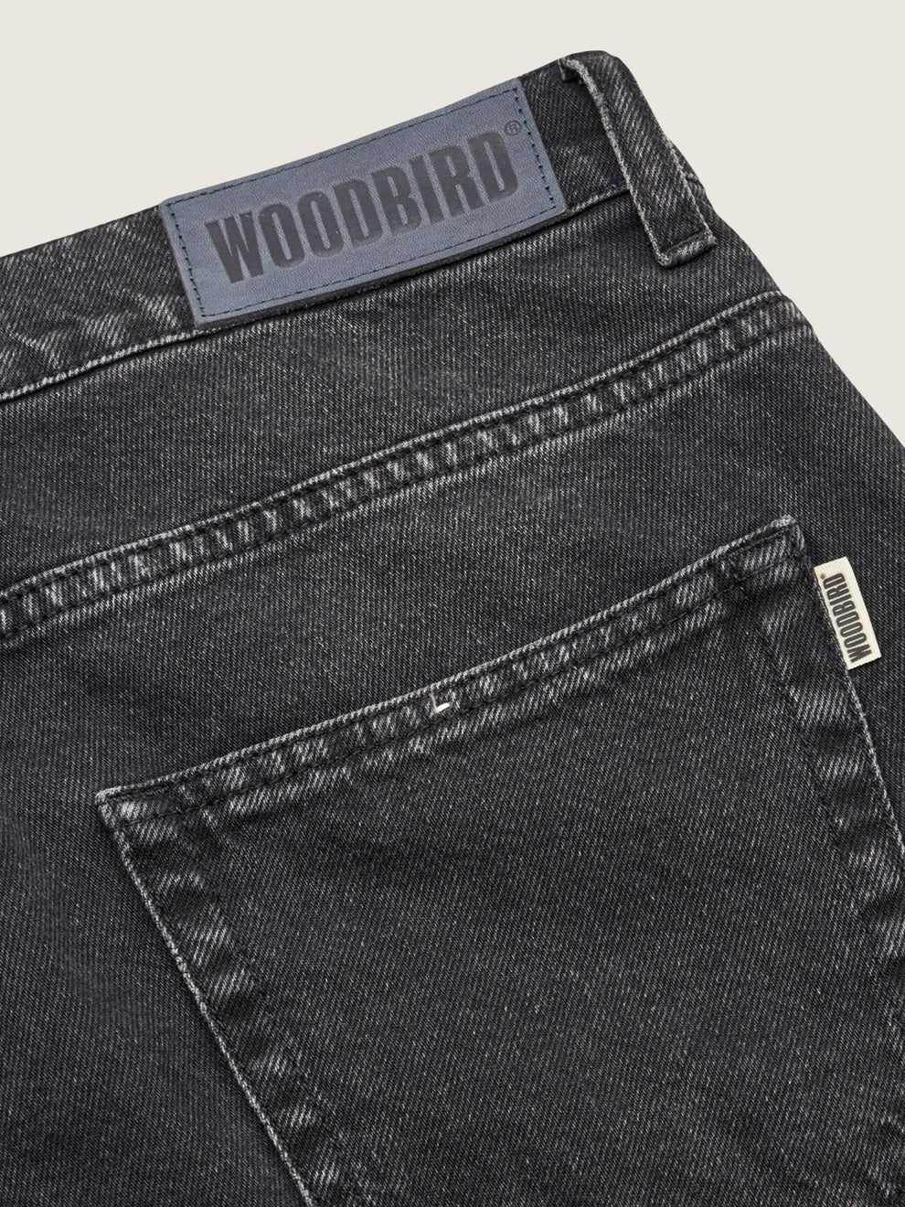 Wik Crow Jeans - Black Vintage