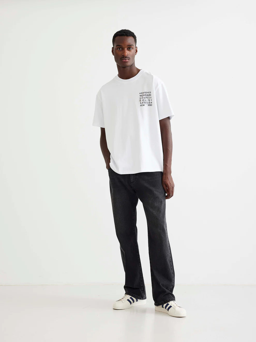 Wik Crow Jeans - Black Vintage