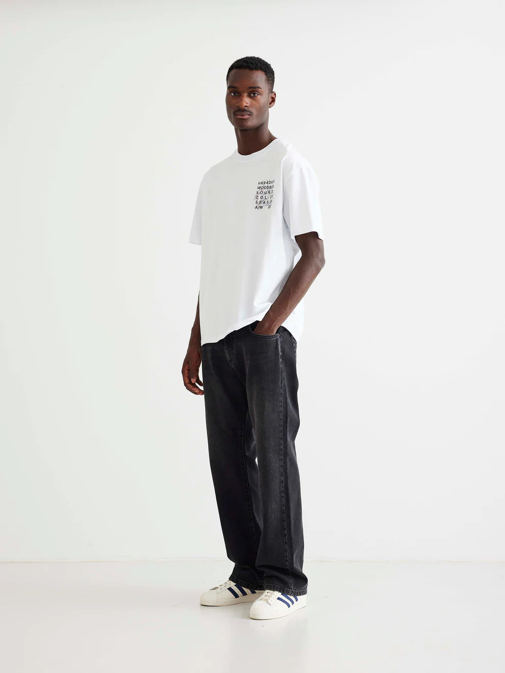 Wik Crow Jeans - Black Vintage