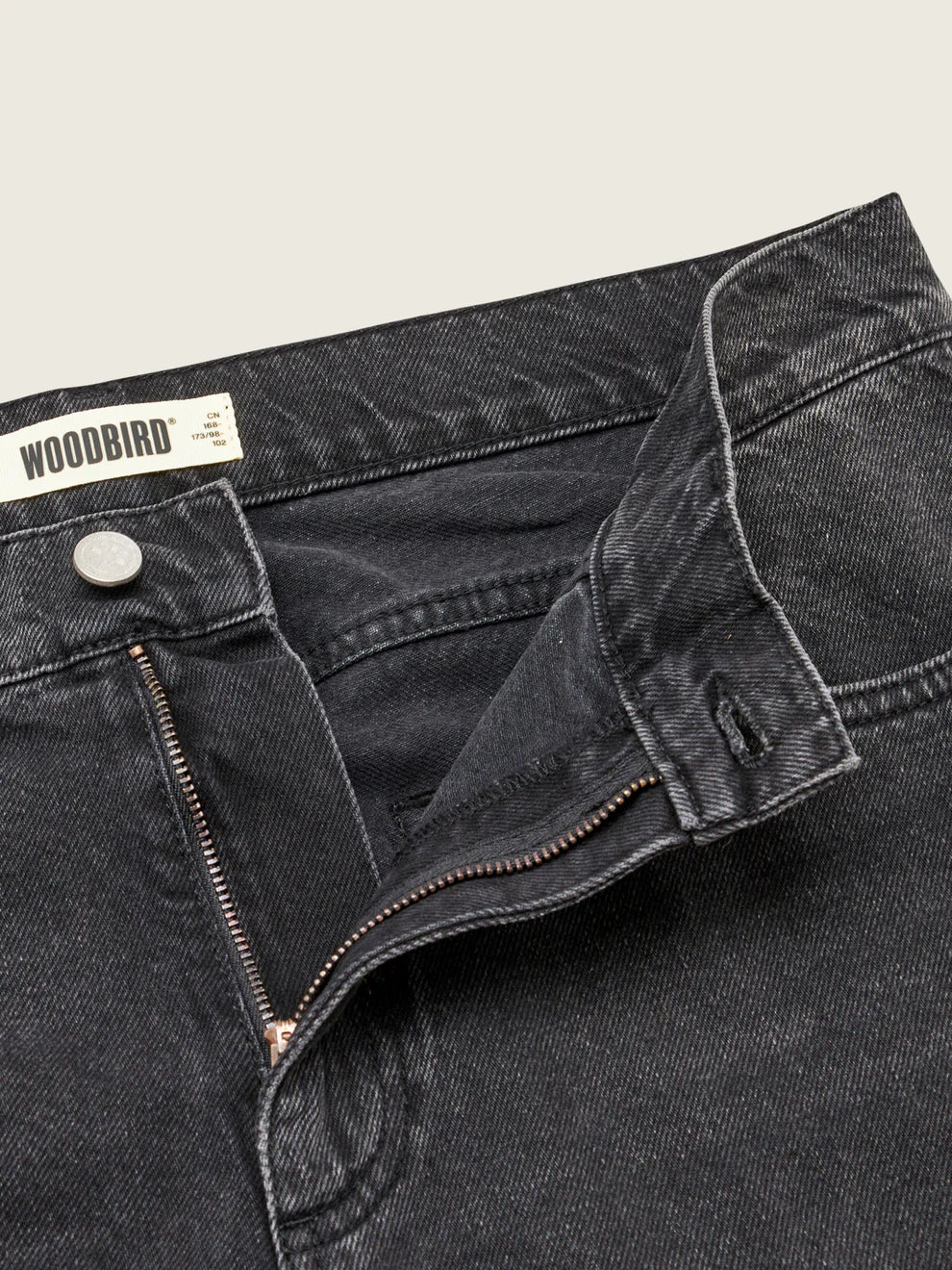 Wik Crow Jeans - Black Vintage