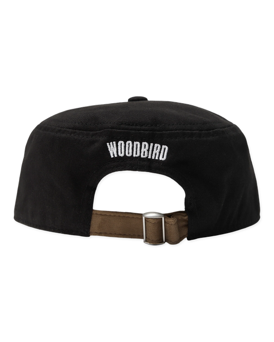 Yin Pillbox Cap - Black