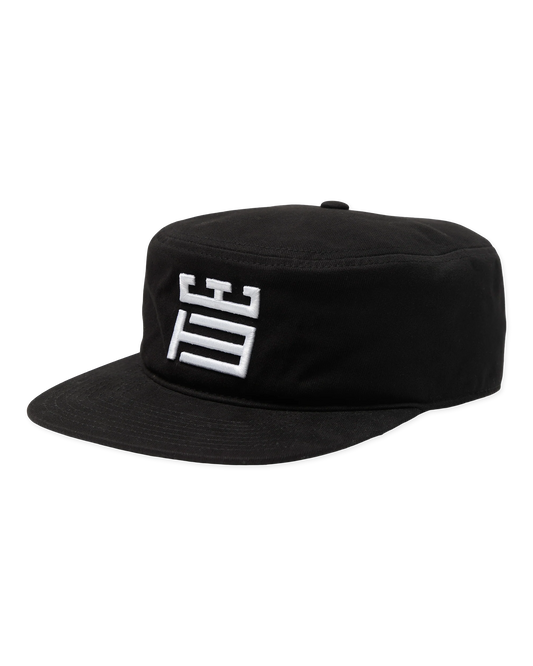 Yin Pillbox Cap - Black