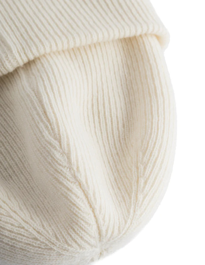 Wayne Wool Beanie - Ivory