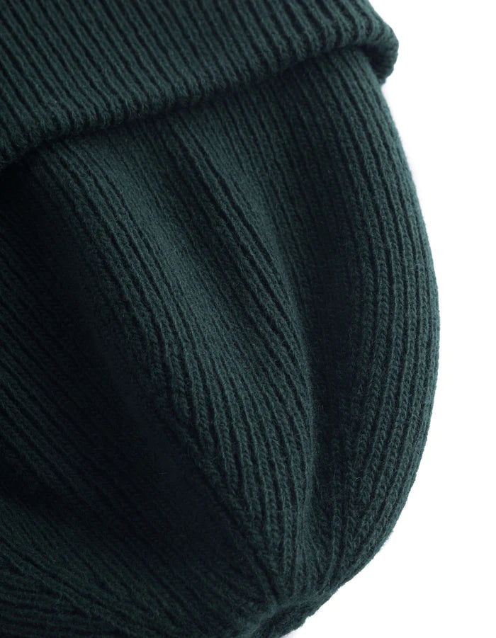 Wayne Wool Beanie - Pine Green