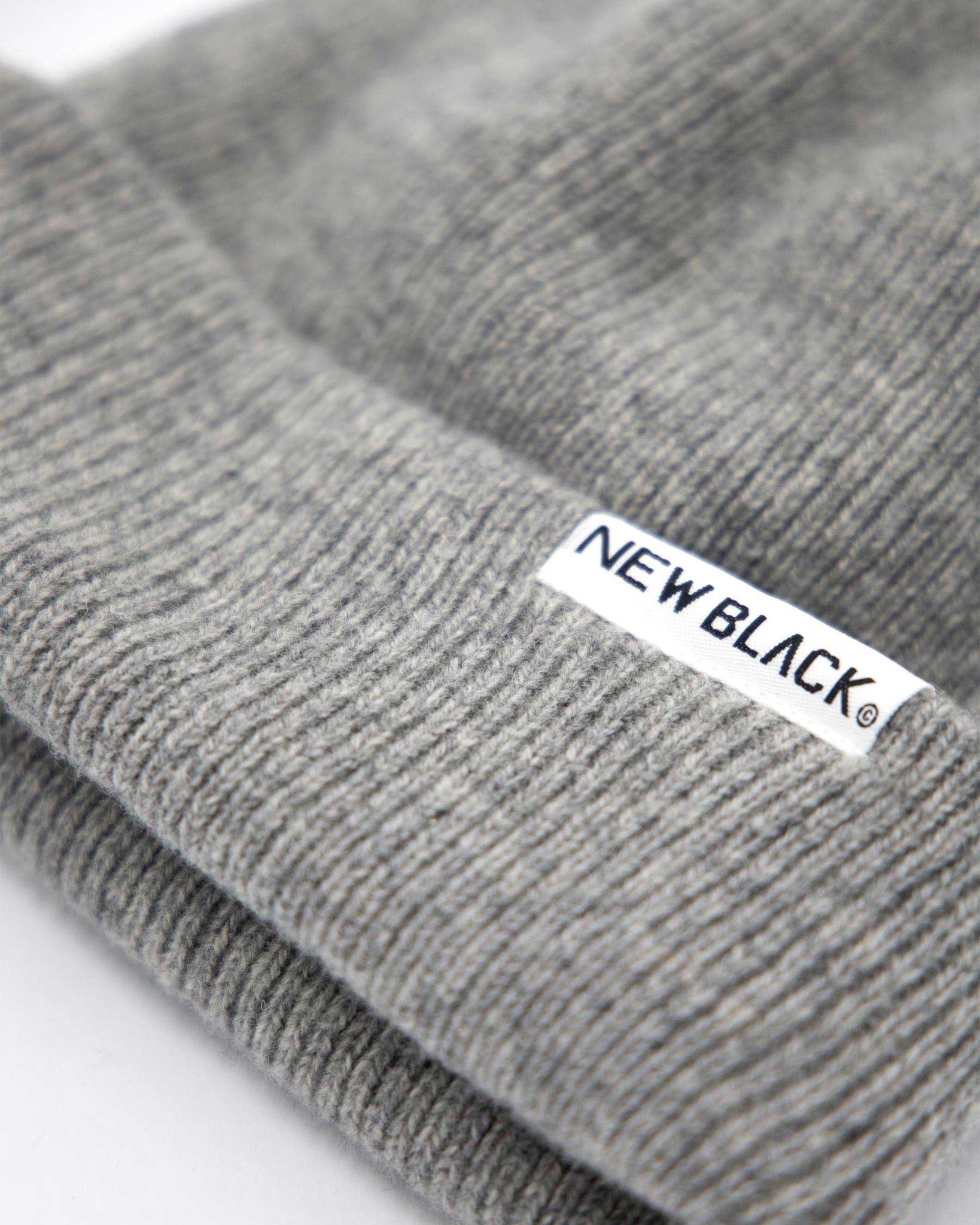 Wool Beanie - Grey Melange
