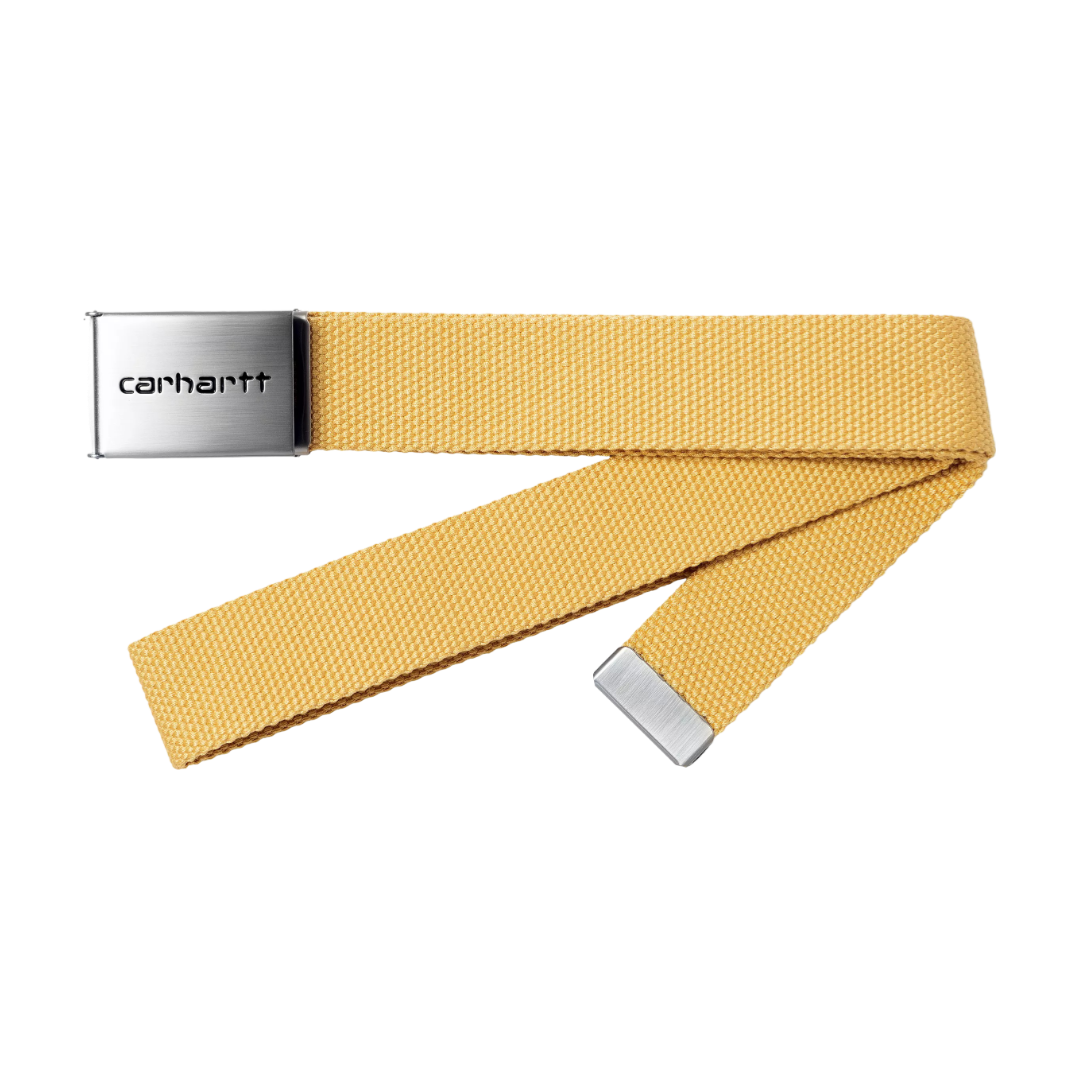 Clip Belt Chrome - Air Yellow