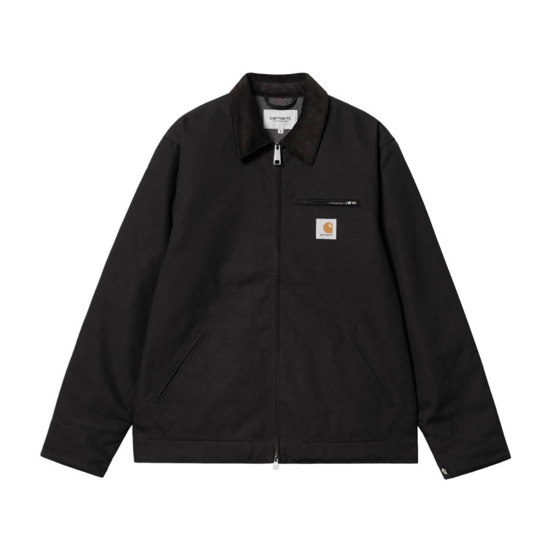 Detroit Jacket - Black/Black rigid