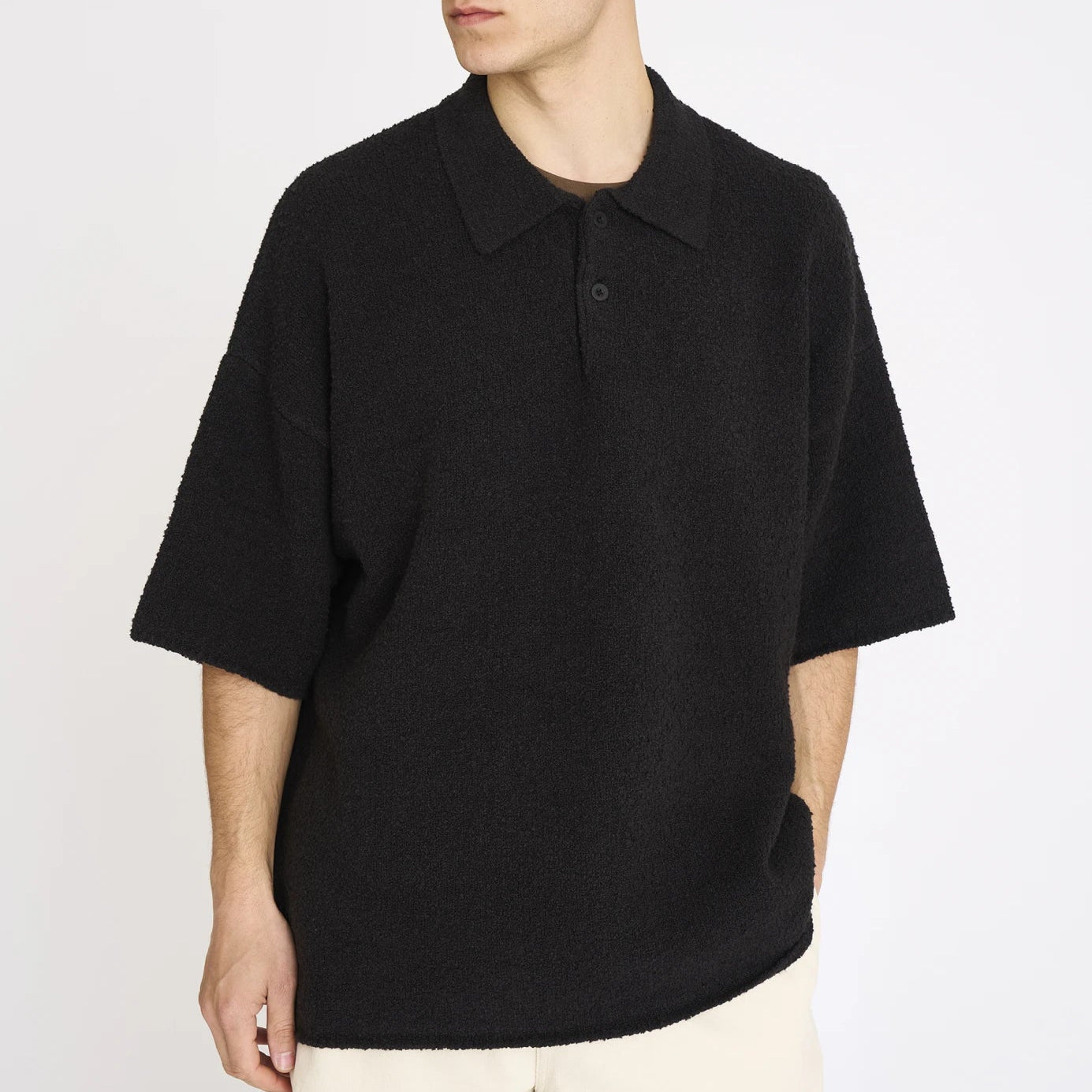 Jim Short-sleeve Polo - Black
