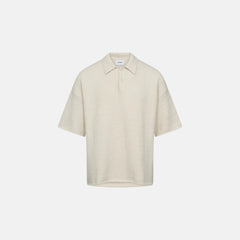 Jim Short-sleeve Polo - Beige