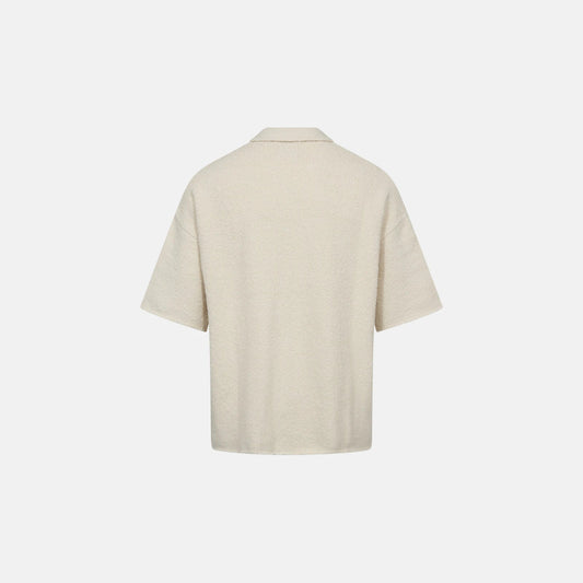 Jim Short-sleeve Polo - Beige