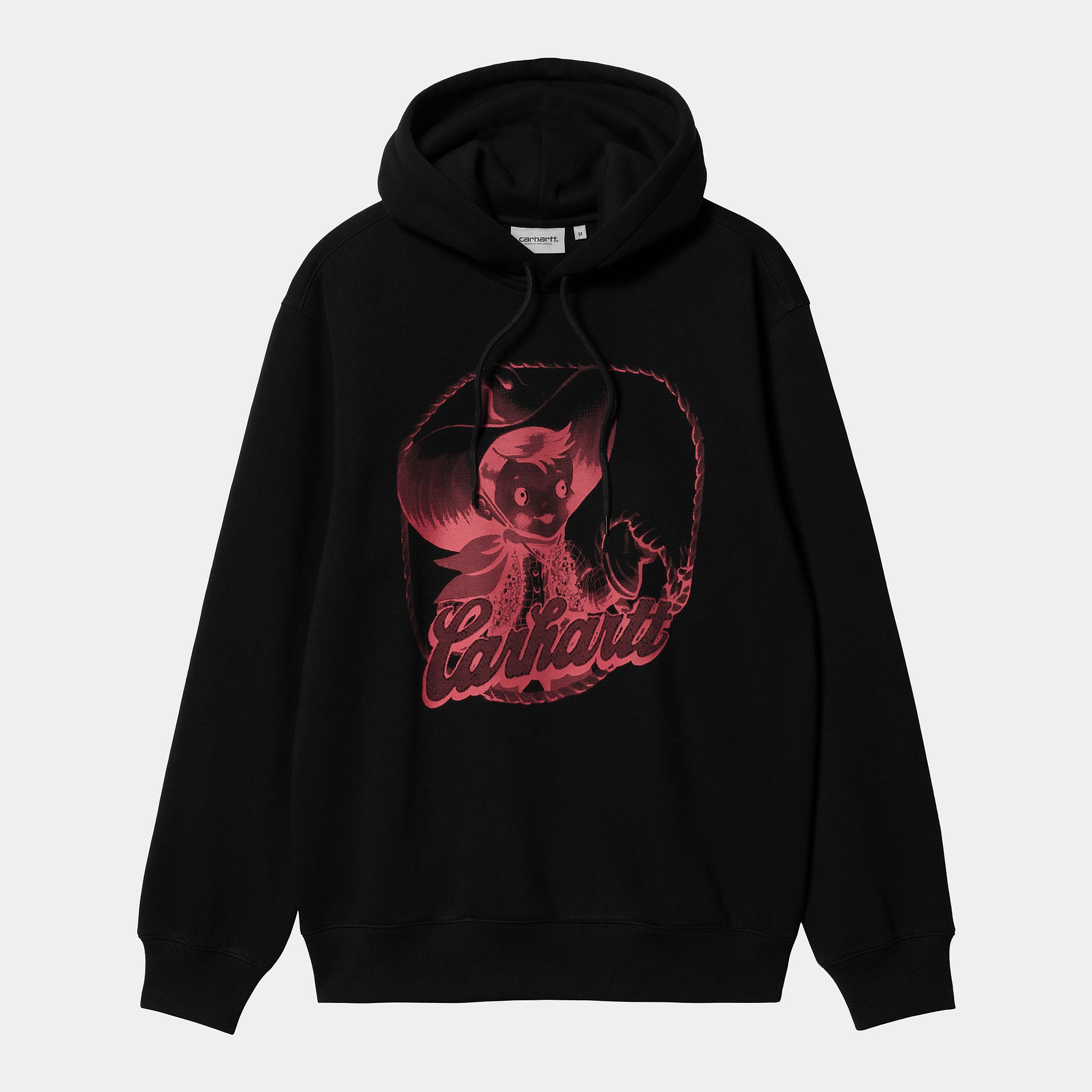 Hooded Buddy Sweat - Black/Red