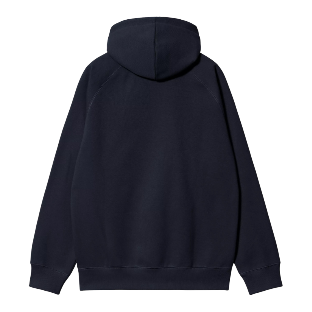 Hooded Chase Sweat - Dark Navy/Gold