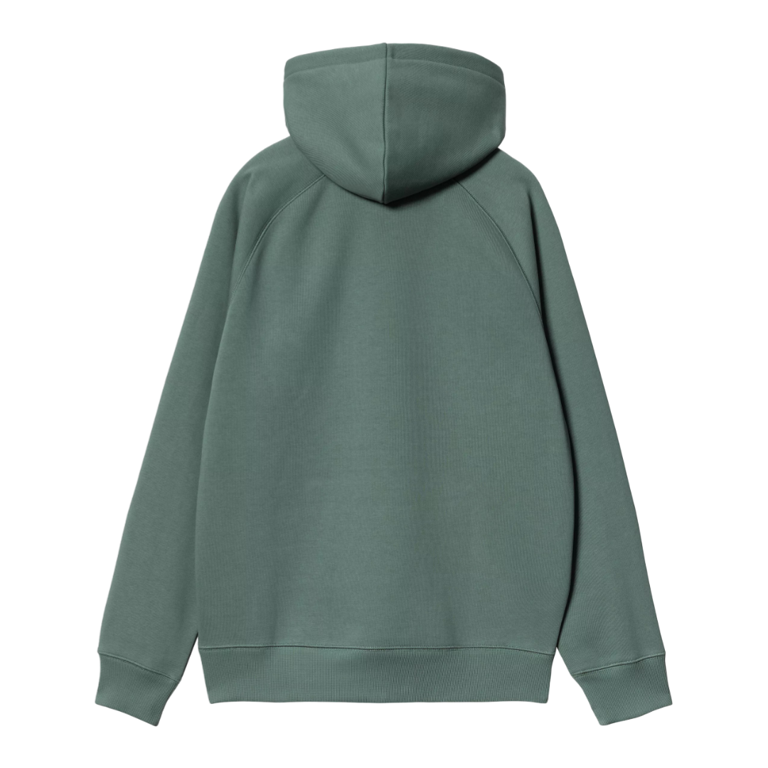 Hooded Chase Sweat - Silver Pine/Gold