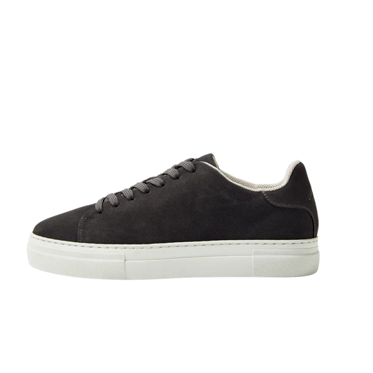 David Chunky Suede Sneaker - Dark Grey