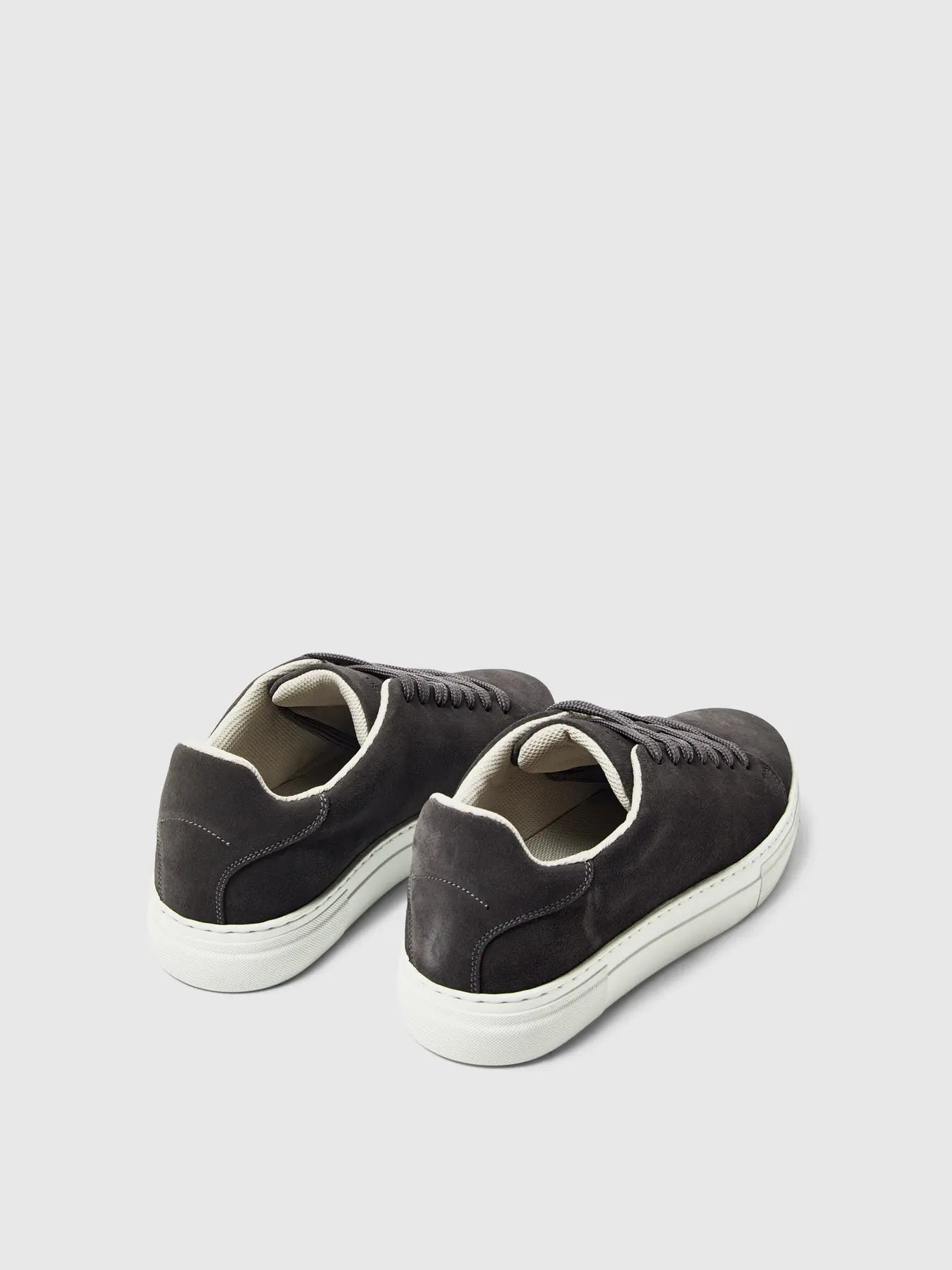David Chunky Suede Sneaker - Dark Grey
