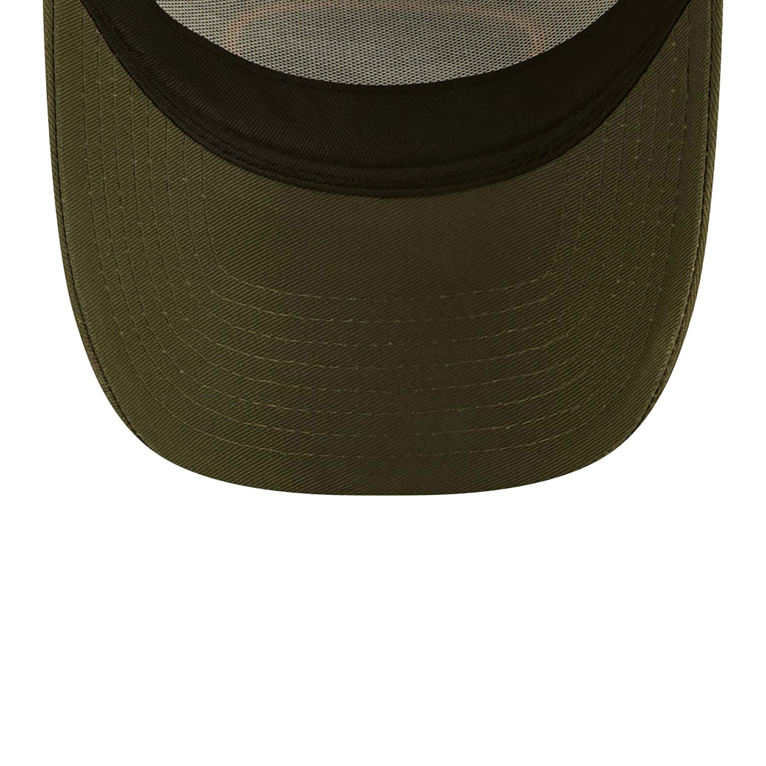 9Forty A-Frame Oval State Trucker Newera - New Olive/Yellow