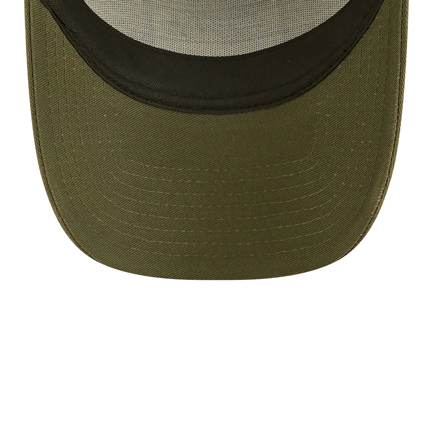 9Forty A-Frame State Patch Trucker Newera - New Olive/Scarlet