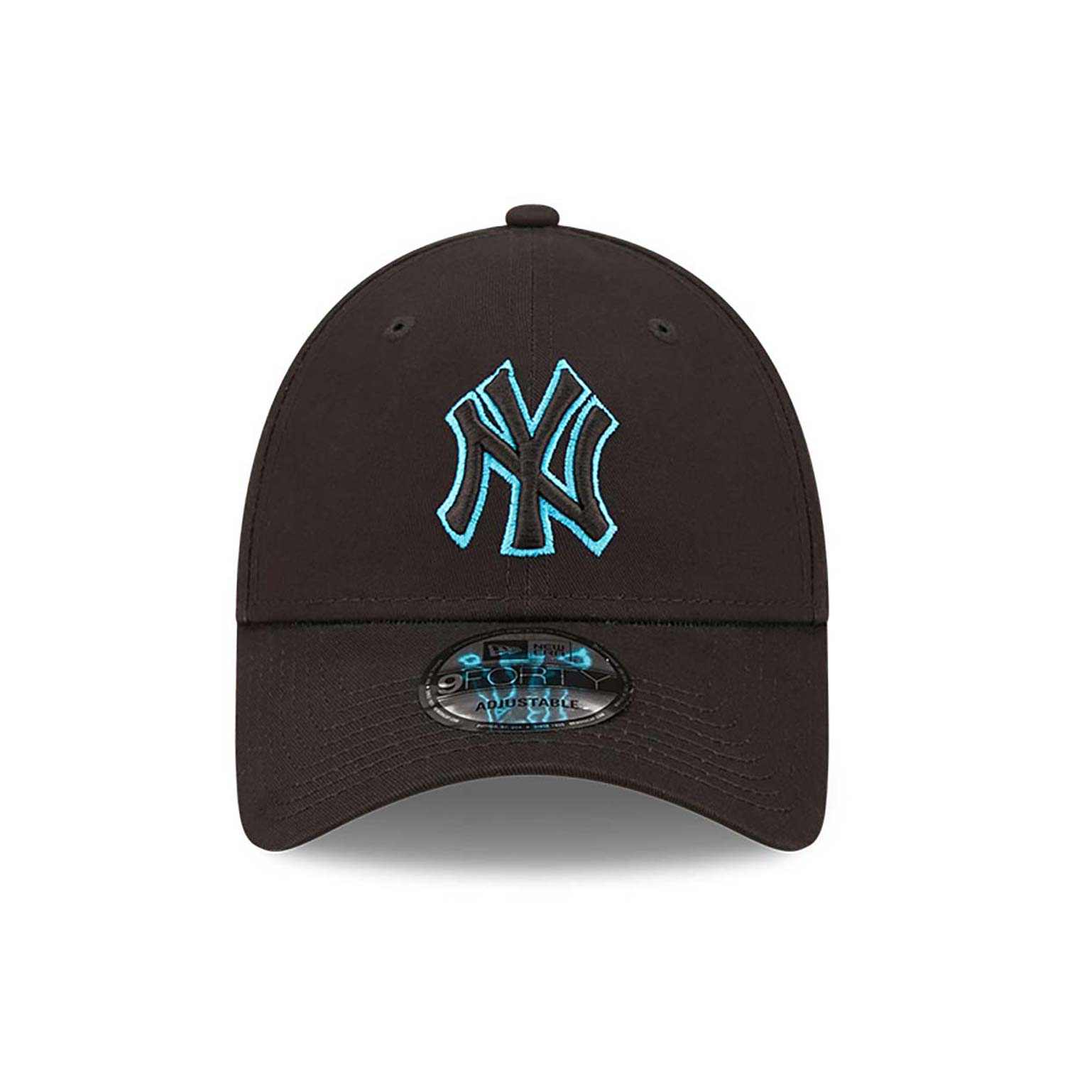 9Forty Neon Outline - New York Yankees Black