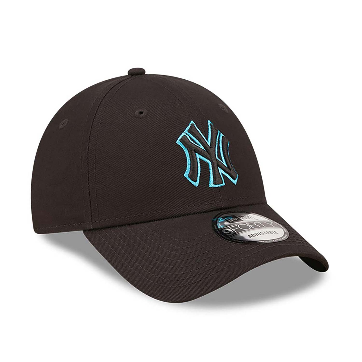 9Forty Neon Outline - New York Yankees Black