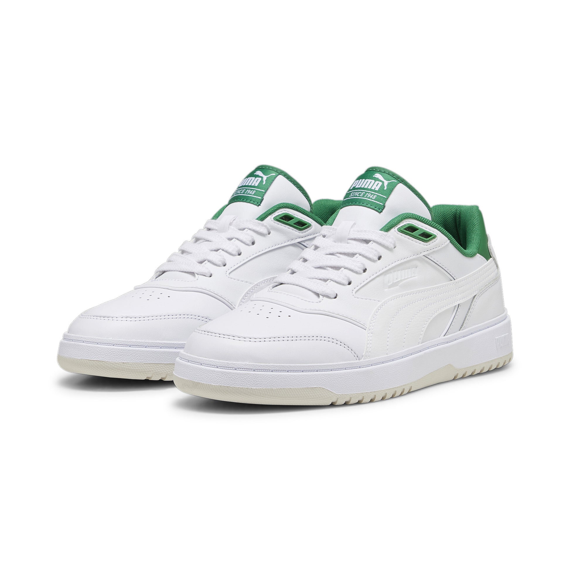 Puma Doublecourt - White/Archive Green