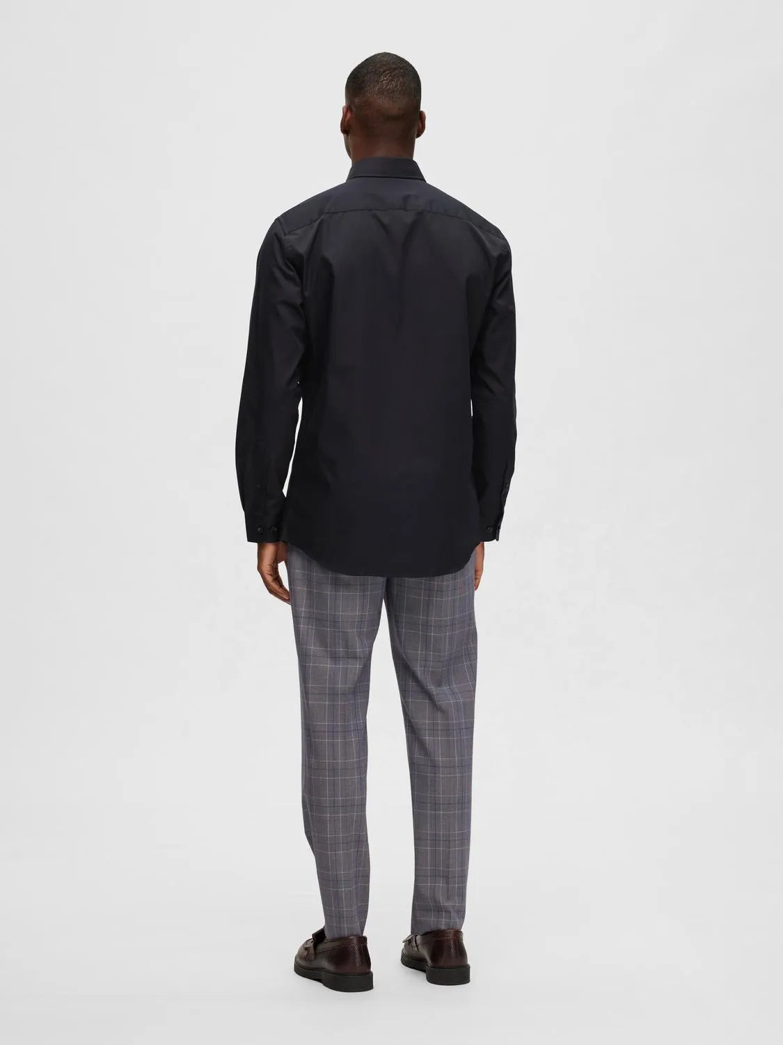 Regular Ethan Long-Sleeve Shirt - Black