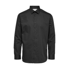 Regular Ethan Long-Sleeve Shirt - Black