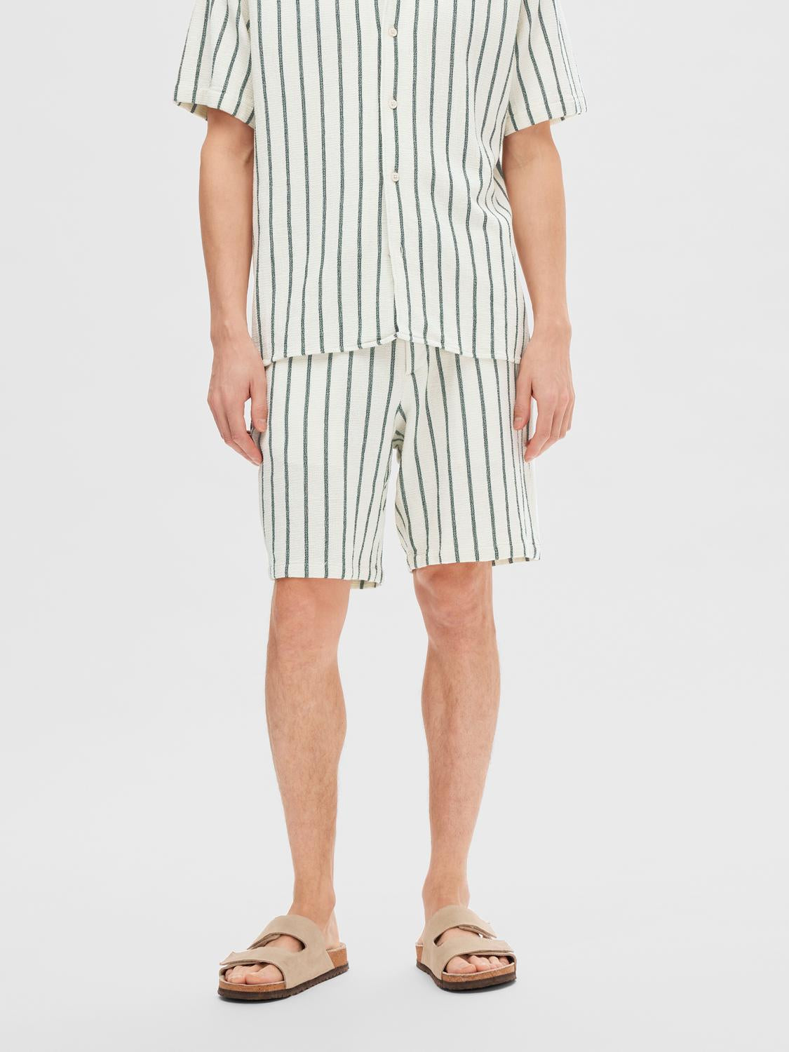 Comfort Brody Sal Shorts - Eden Stripes