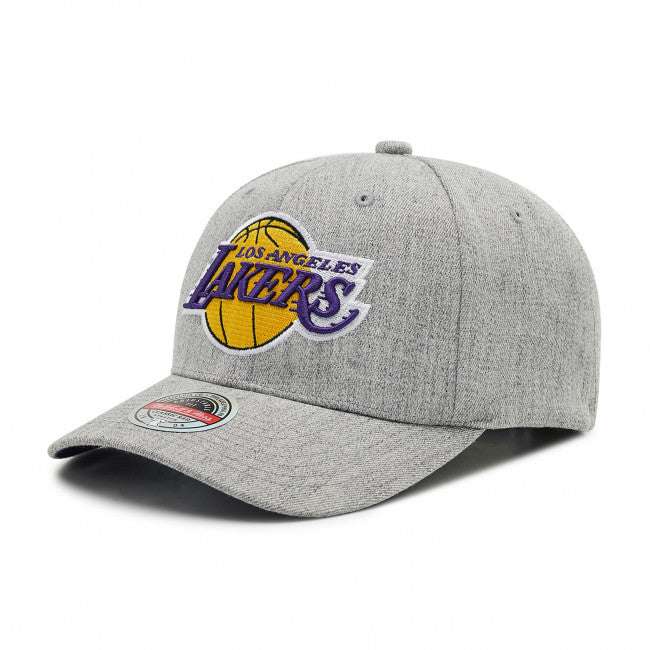 Team 2 Tone 2.0 Stretch Snapback - Los Angeles Lakers - Grey Heather