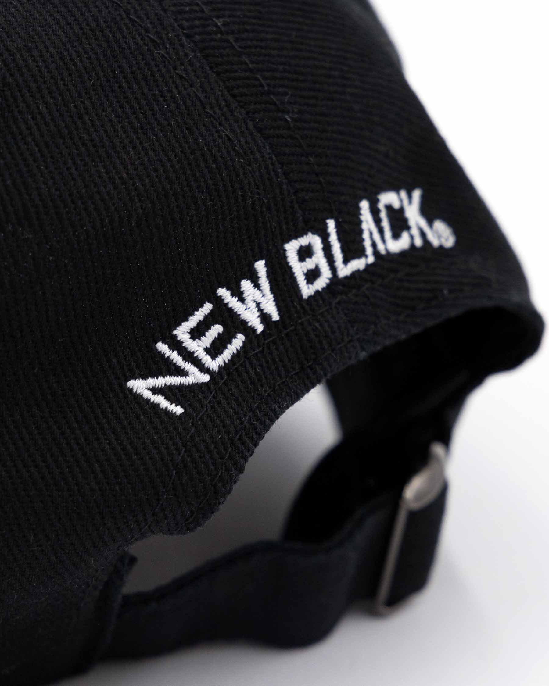 Monogram Baseball Cap - Black