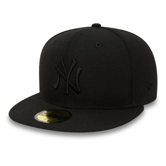 59Fifty New York Yankees - Black/Black