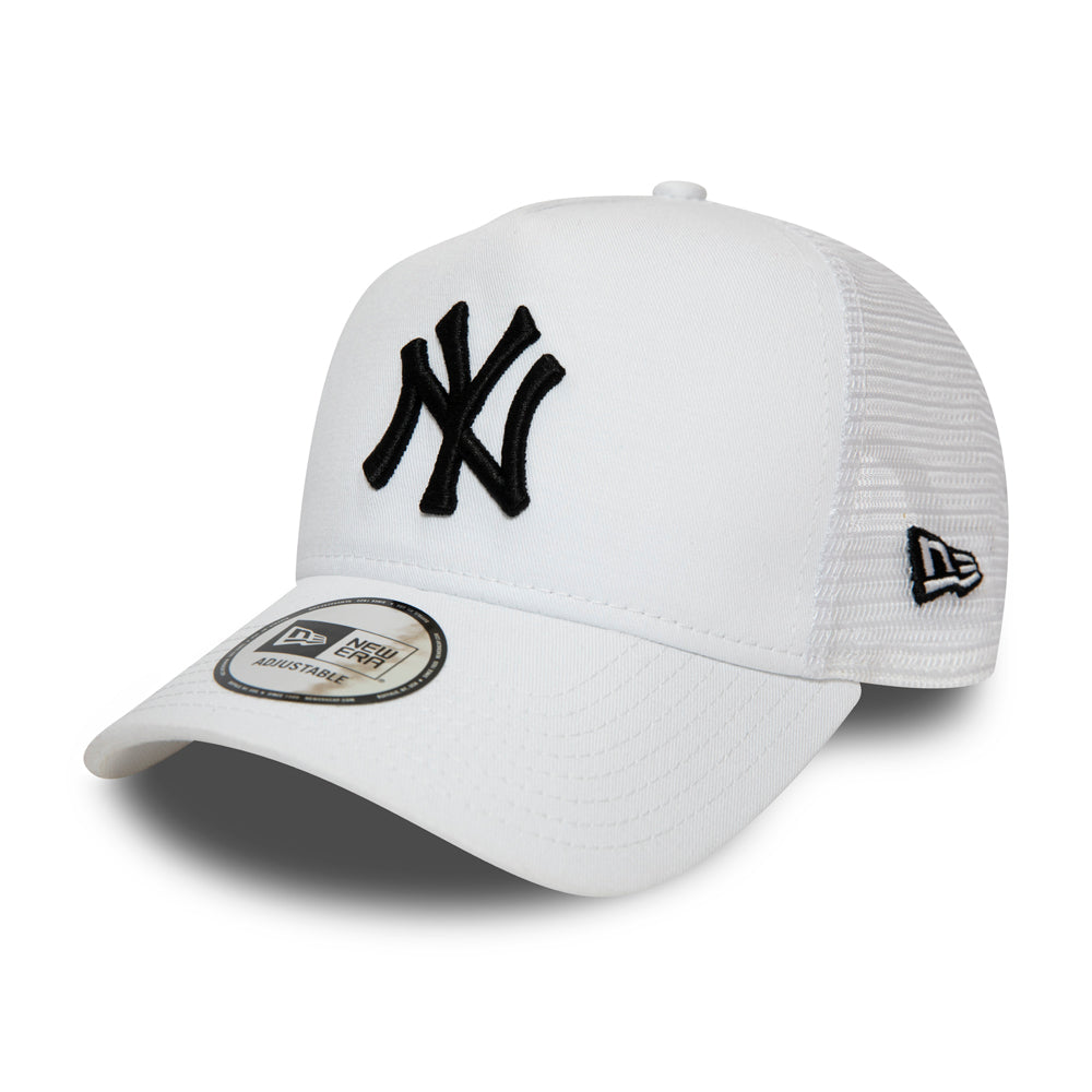 9Forty A-Frame Essential Trucker - New York Yankees White