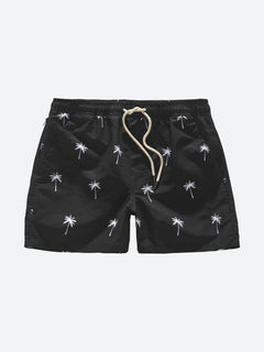 Swim Shorts - Black Palm