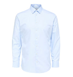 Slim Ethan Shirt Long-Sleeve - Light Blue