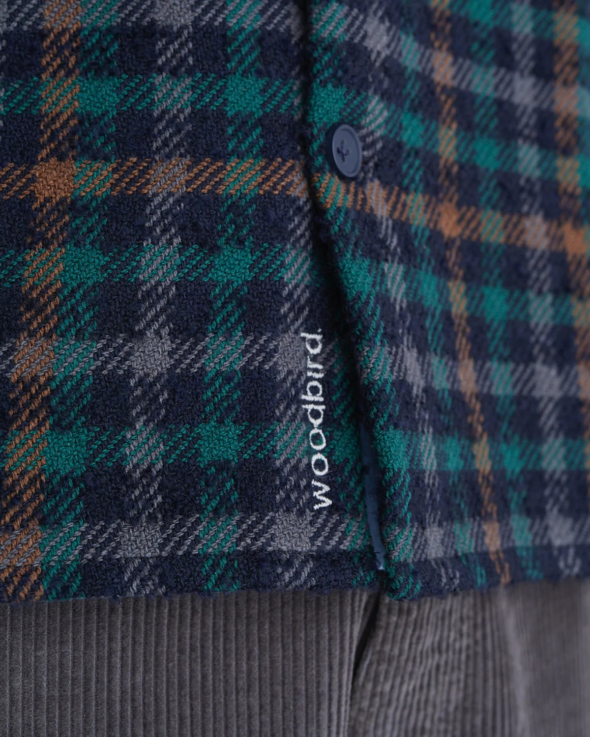 Glixto Tweed Shirt - Green