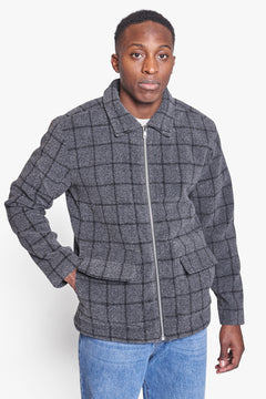 Dinax Wool Jacket - Dark Grey