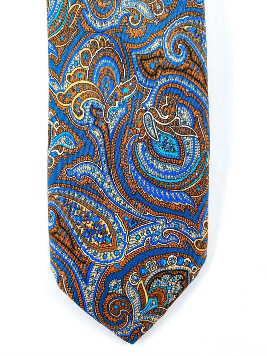 Tie - Blue allover pattern