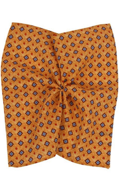 Hankie Fashion - Orange with pattern