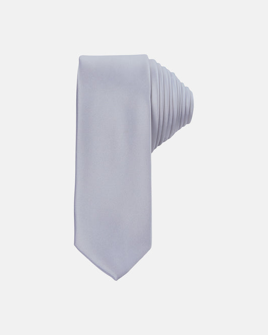 Tie - Light Silver