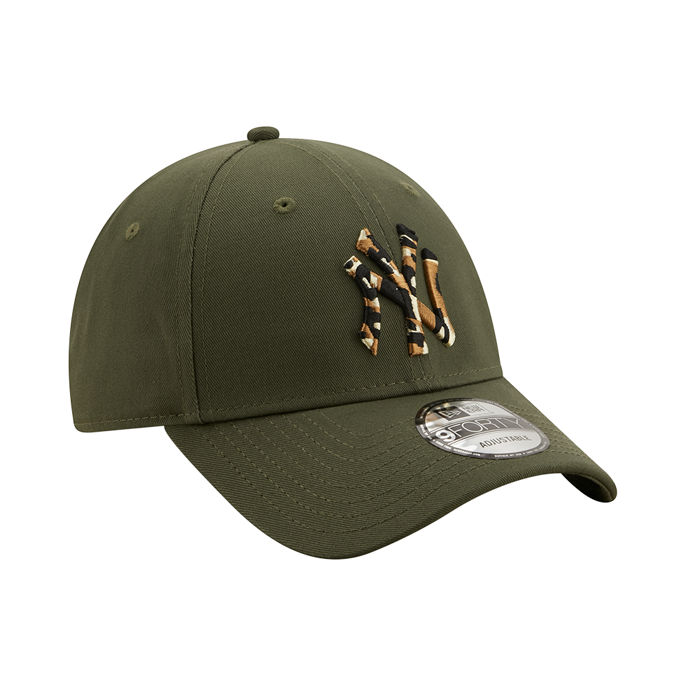 Camo Infill 9Forty - New York Yankees New Olive/ White