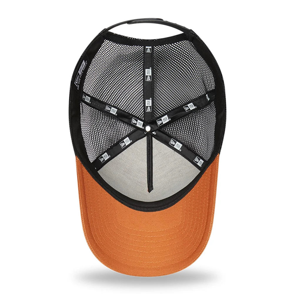 9Forty A-Frame License Plate Trucker Newera - Spring Toffee