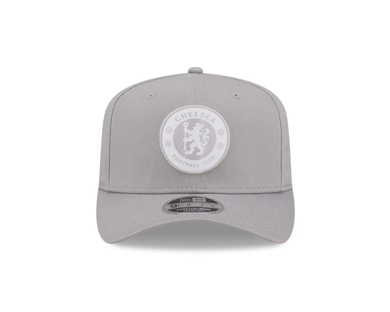 Seasonal 9Fifty Stretch Snap - Chelsea FC Lion Crest Grey/White