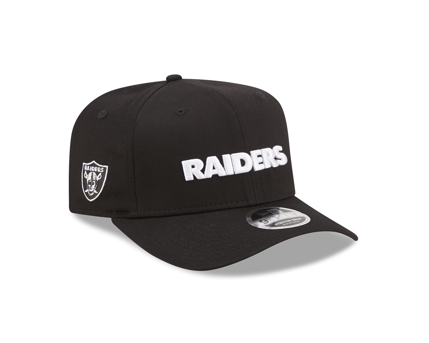 Team Wordmark 9Fifty Stretch Snap - Las Vegas Raiders Black