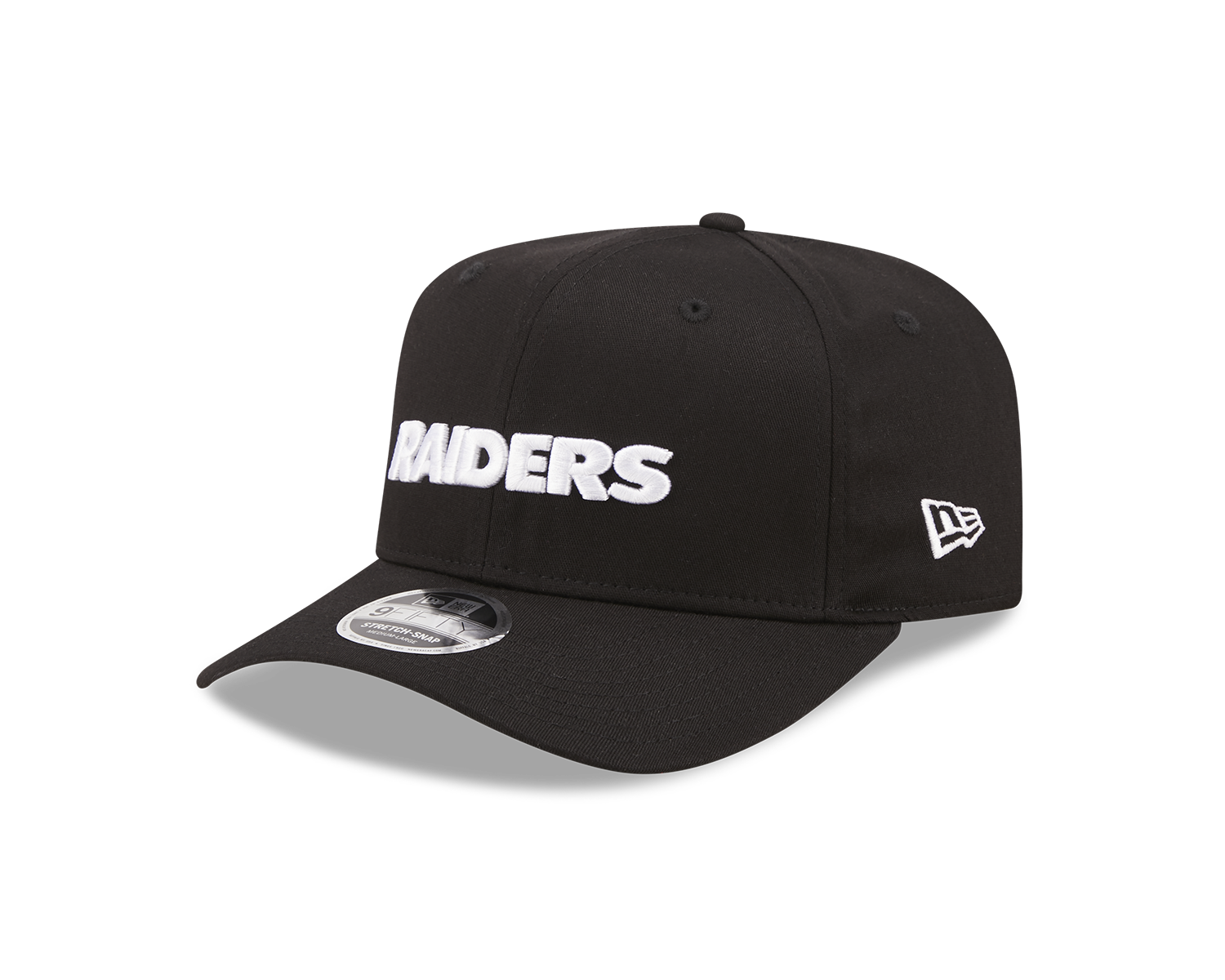 Team Wordmark 9Fifty Stretch Snap - Las Vegas Raiders Black