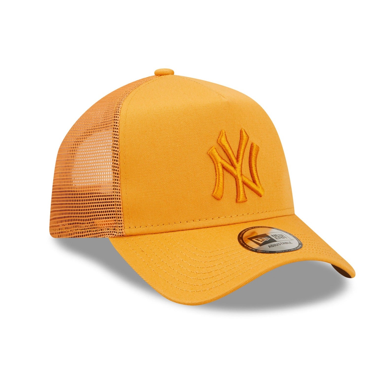 9Forty A-Frame Tonal Mesh Trucker - New York Yankees Orange