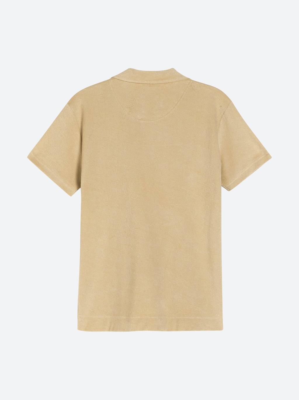 Polo Terry Shirt - Beige