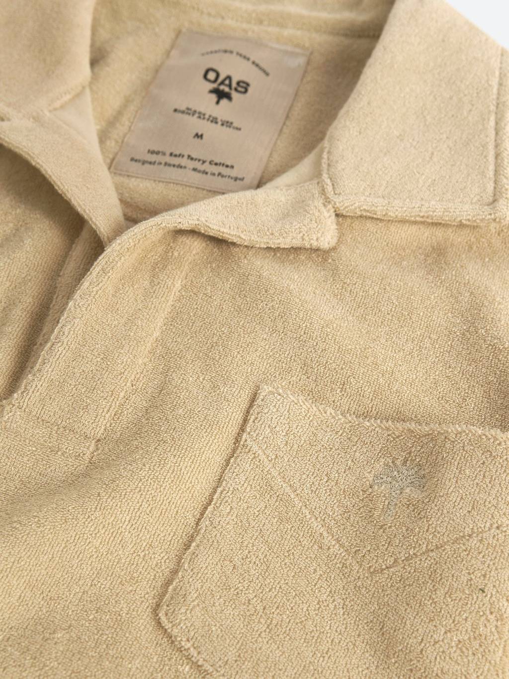 Polo Terry Shirt - Beige